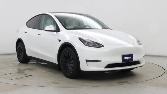 TESLA MODEL Y 2021 5YJYGDEE5MF087959 image